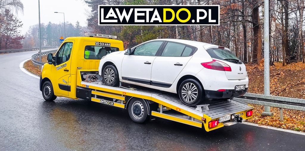 Pomoc drogowa Sosnowiec laweta 24h  